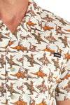 Cinch Men's Dinosaur Camp Shirt