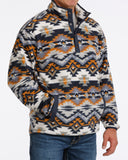 Cinch Men's Aztec Fleece Polar Pullover