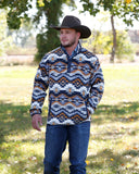 Cinch Men's Aztec Fleece Polar Pullover