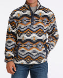 Cinch Men's Aztec Fleece Polar Pullover