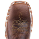 R. Watson Men’s Honey Cowhide Electric Blue Top Boot