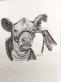 CJ Brown “Hereford Halter Power” Notecard