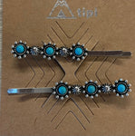 Turquoise Hair Pin Set