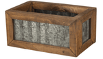 Rectangle Corrugated Metal Box
