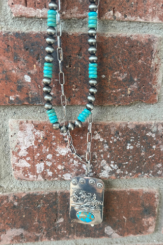 Team Roping Necklace