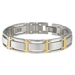 Sabona Executive Symmetry Duet Magnetic Bracelet