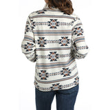 Cinch Women's Cream Aztec Fleece Jacket