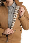 Cinch Women's Brown Bomber Jacket