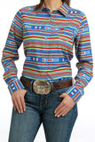 Serape Cinch Women’s Multicolored Arenaflex Shirt