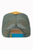 Cinch Women's Gold Turquoise Trucker Cap