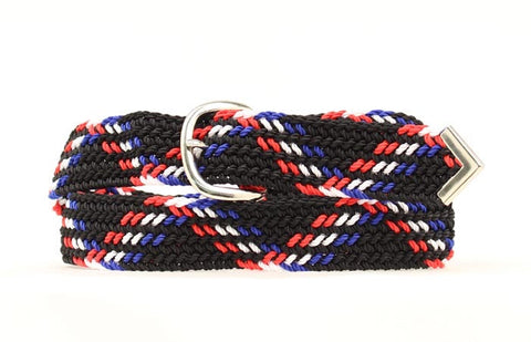 Red, White & Blue Woven Belt-XLarge