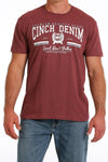 Cinch Lead Don’t Follow Tee-Red