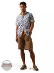 Ariat Men's Palm Waves Stretch Modern Fit Shirt
