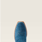 Ariat Men's Futurity Showman Stone Blue Roughout Boot