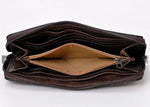 Harness Skirting Leather with Hand Carving Ladies Bag