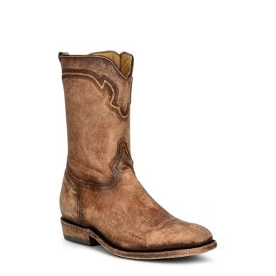 Corral Men’s Honey Embroidered Zipper Boots