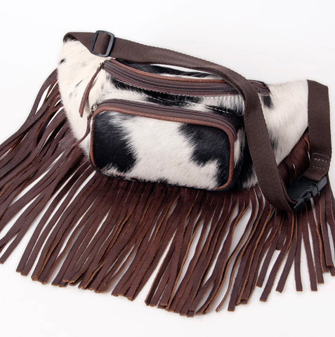 American Darling Hair on Fanny Pack With Fringe