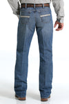Cinch Men's White Label Jeans-Medium Stone