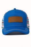 Cinch Blue & Aztec Serape Cap