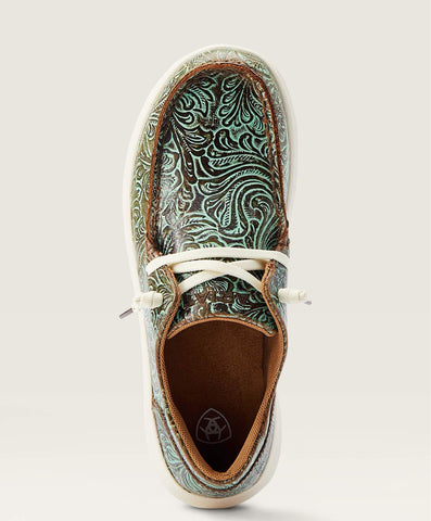 Ariat Women’s Hilo-Vintage Turquoise Floral Embossed