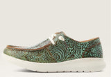 Ariat Women’s Vintage Turquoise Floral Embossed Hilo