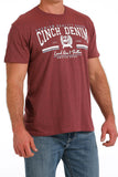 Cinch Lead Don’t Follow Tee-Red