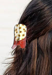 Sunflower Cowboy Boot Hair Clip