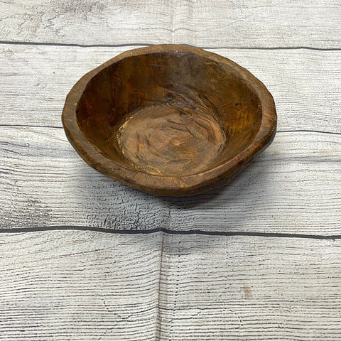Mini Round Wooden Bowls