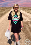 Turquoise Sands Boyfriend T-Shirt Dress