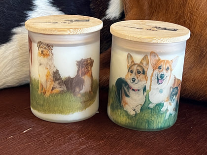 CJ Brown Aussie or Corgi Candle