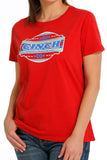 Cinch Red Rodeo Tee