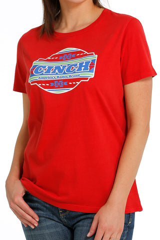 Cinch Red Rodeo Tee