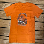 Heart Like A Truck Orange Tee