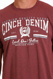 Cinch Lead Don’t Follow Tee-Red