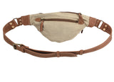 Brown & White Hair On Fanny Pack