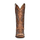 Corral Men’s Honey/Grey Inlay & Embroidery Boot