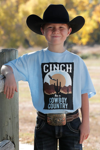 Cinch Boy’s Cowboy Country Tee
