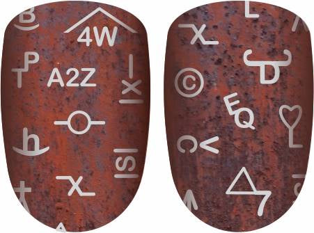 Rusty Brands Nail Polish Strips