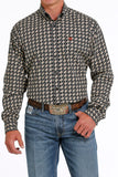 Cinch Men’s Black Geo Print Shirt