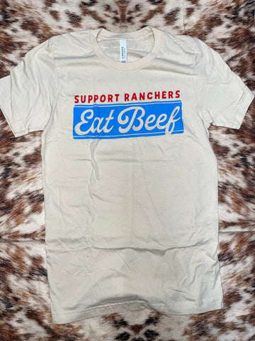 Support Rancher’s Eat Beef Tee-Cream