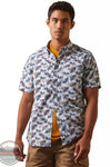 Ariat Men's Palm Waves Stretch Modern Fit Shirt