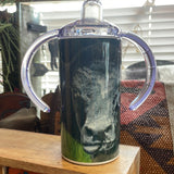 Purple Y Tag Sippy Cup