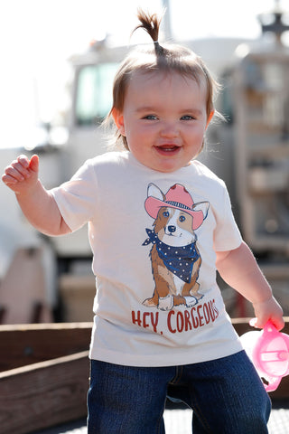 Hey Corgeous! Toddler Tee
