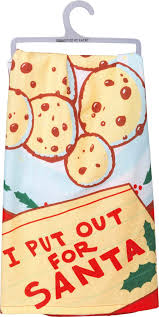 Dish Towel-I Put Out For Santa