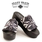 Crazy Train Women’s Aztec Platform Wedge Shoe