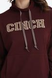 Cinch Women's French Terry Hoodie - Purple