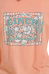 Cinch Brand Coral Tee