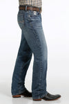 Cinch Men's White Label Jeans-Medium Stone