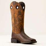 Ariat Women’s Round Up Ryder Distressed Leopard Boot
