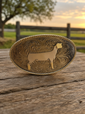 Gold & Silver Lamb Buckle